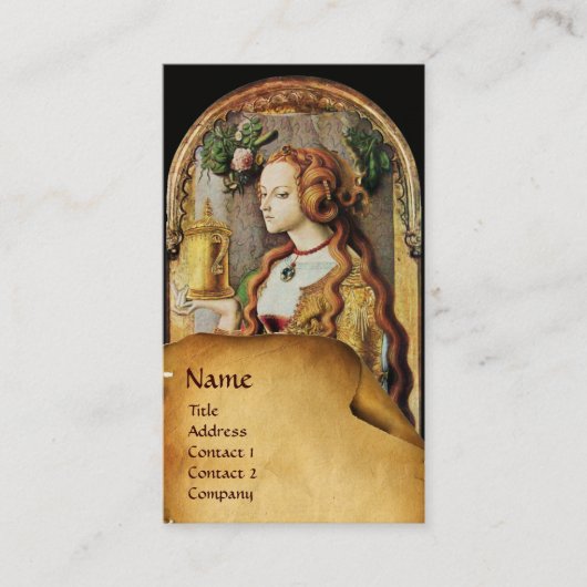 MONOGRAM VOOR NATUURLIJKE HAARZUIVERHEID EN COSMET VISITEKAARTJE (Voorkant)