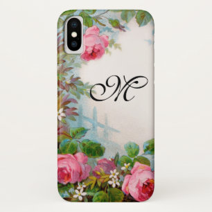 MONOGRAM VOOR rozen EN JASMINEN Case-Mate iPhone Case
