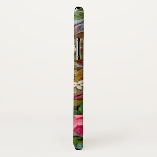 MONOGRAM VOOR rozen EN JASMINEN Case-Mate iPhone Case (Achterkant / rechts)