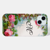 MONOGRAM VOOR rozen EN JASMINEN Case-Mate iPhone Case (Achterkant (horizontaal))