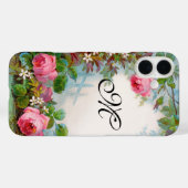 MONOGRAM VOOR rozen EN JASMINEN Case-Mate iPhone Case (Achterkant (horizontaal))