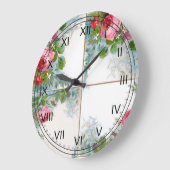 MONOGRAM VOOR rozen EN JASMINEN Grote Klok (Hoek)