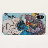 MONOGRAM VOOR SPRINGVOEDING/MODE-KOSTUMONTWERPWEER Case-Mate iPhone CASE (Achterkant (horizontaal))