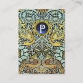 MONOGRAM VOOR STROMEN, PIEKEN EN DRAGONS VISITEKAARTJE (Achterkant)