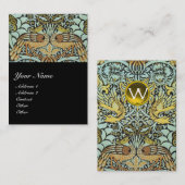 MONOGRAM VOOR STROMEN, PIEKEN EN DRAGONS VISITEKAARTJE (Voorkant / Achterkant)