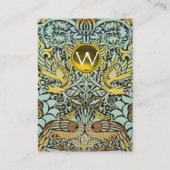 MONOGRAM VOOR STROMEN, PIEKEN EN DRAGONS VISITEKAARTJE (Achterkant)