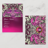 MONOGRAM VOOR STROMEN, PIEKEN EN DRAGONS VISITEKAARTJE (Voorkant / Achterkant)