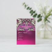 MONOGRAM VOOR STROMEN, PIEKEN EN DRAGONS VISITEKAARTJE (Staand voorkant)