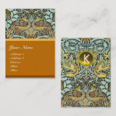 MONOGRAM VOOR STROMEN, PIEKEN EN DRAGONS VISITEKAARTJE (Voorkant / Achterkant)