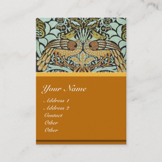 MONOGRAM VOOR STROMEN, PIEKEN EN DRAGONS VISITEKAARTJE (Voorkant)