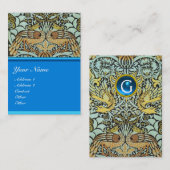 MONOGRAM VOOR STROMEN, PIEKEN EN DRAGONS VISITEKAARTJE (Voorkant / Achterkant)