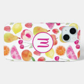 Monogram voor weekdieren Case-Mate iPhone case (Achterkant (horizontaal))