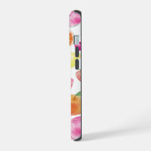 Monogram voor weekdieren iPhone 15 case (Linkerkant)