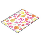 Monogram voor weekdieren notitieboek (Linkerzijde)