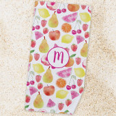 Monogram voor weekdieren strandlaken