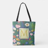 Monogram voorjaarschemicaliën tote bag (Achterkant)
