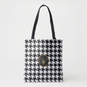 Monogram W canvas tas van de Hounds-tand (Voorkant)