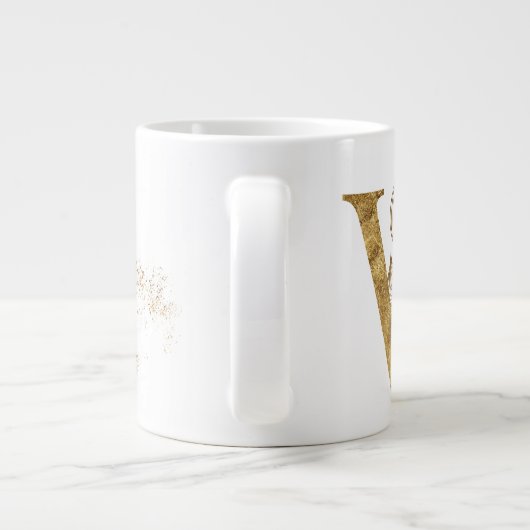 Monogram "W" Jumbo Mok Soup Ice Cream (Achterkant)