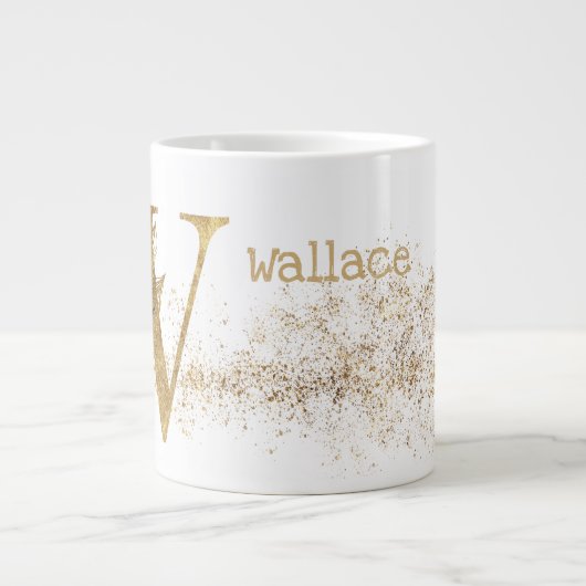 Monogram "W" Jumbo Mok Soup Ice Cream (Voorkant)