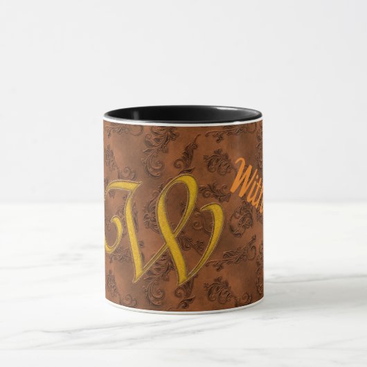 Monogram W Mok (Midden)