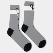 "Monogram W" Sokken (Rechts)