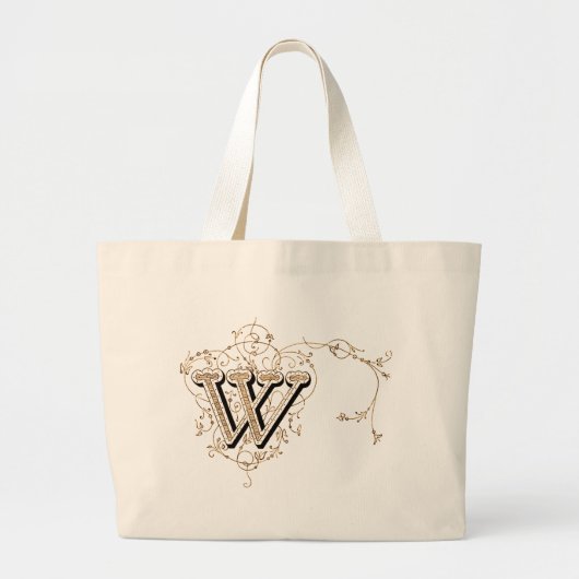monogram "W" - tas (Voorkant)