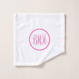 Monogram Washandje