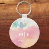 Monogram | Wat ik zag toen ik wakker werd Sleutelhanger (Voorkant)