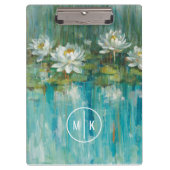 Monogram | Water Lily Pond Klembord (Voorkant)