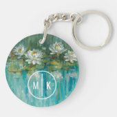 Monogram | Water Lily Pond Sleutelhanger (Achterkant)