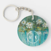 Monogram | Water Lily Pond Sleutelhanger (Voorkant)