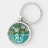 Monogram | Water Lily Pond Sleutelhanger (Voorkant)