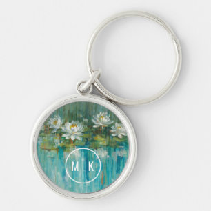 Monogram   Water Lily Pond Sleutelhanger
