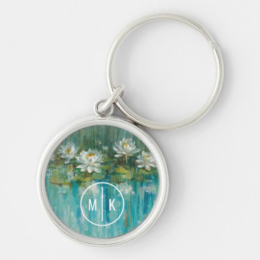 Monogram | Water Lily Pond Sleutelhanger (Voorkant)