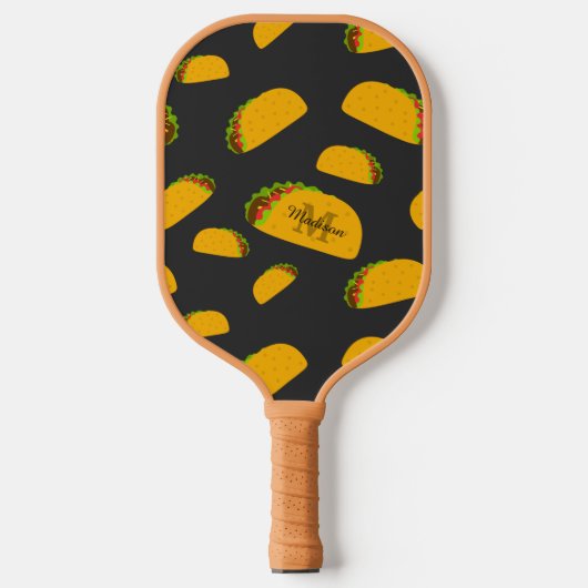 Monogram waterbot pickleball paddle (Voorkant)
