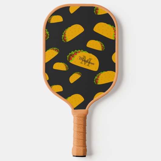 Monogram waterbot pickleball paddle (Achterkant)