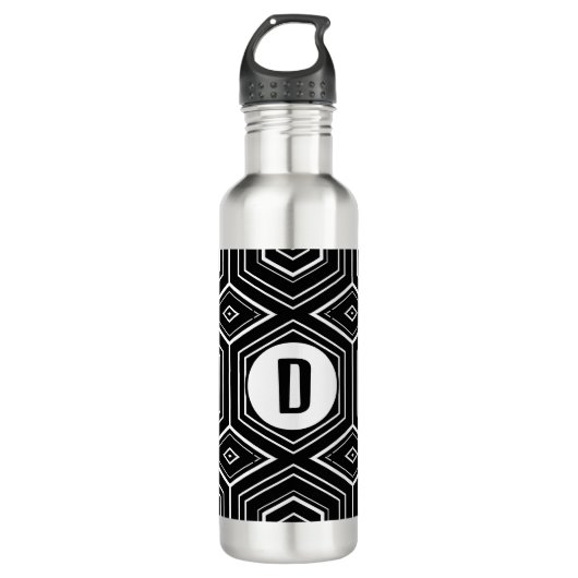 monogram waterfles waterfles  (Voorkant)