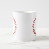 Monogram watermeloen grote koffiekop (Voorkant)