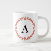 Monogram watermeloen grote koffiekop (Rechts)