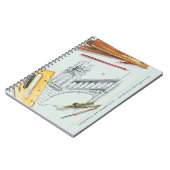 Monogram Waterverf architect Engineer Notitieboek (Linkerzijde)