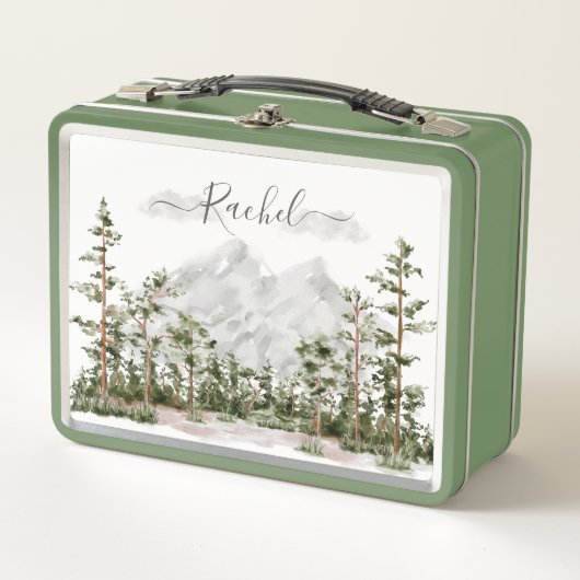 Monogram Waterverf Berg en Bos (Voorkant)