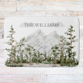 Monogram Waterverf Berg en Bos Badmat