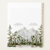 Monogram Waterverf Berg en Bos Planner (Achterkant)
