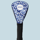 Monogram Waterverf Butterfly Blue Golfheadcover