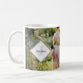 Monogram Waterverf Cottage Garden Koffiemok (Links)