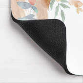 Monogram Waterverf Floral Muismat (Hoek)
