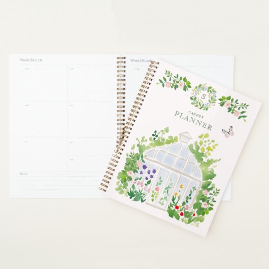 Monogram Waterverf Kas Tuinplanner Planner (Display)