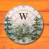 Monogram Waterverf Pijnbos & Mountain Rustic Dartbord