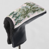 Monogram Waterverf Pijnbos & Mountain Rustic Golfheadcover (3/4 voorkant)