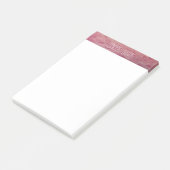 MONOGRAM WATERVERF Post-it Opmerkingen Post-it® Notes (Schuin)